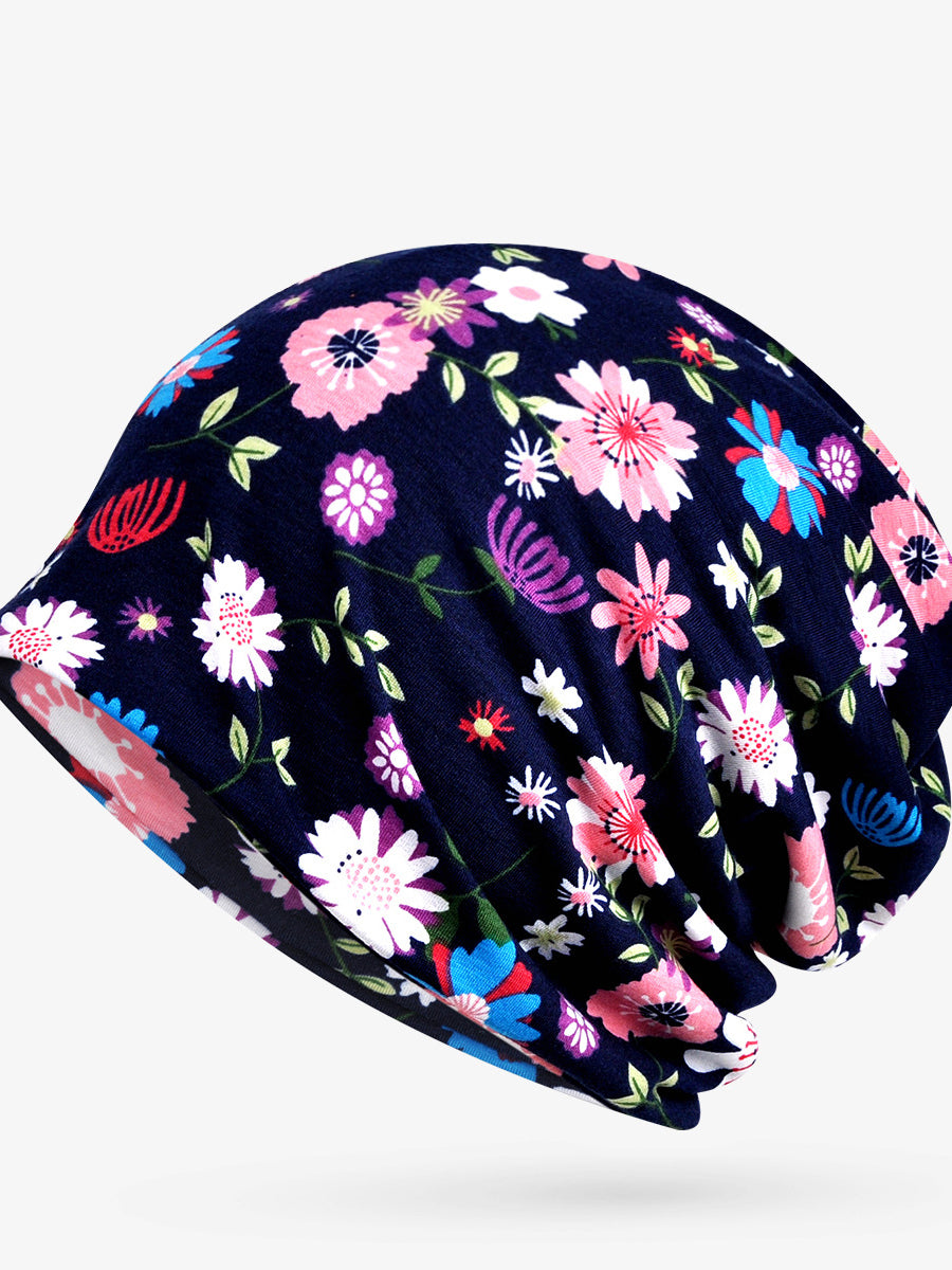 Orvielle | Zonnehoed voor dames met bloemenprint – Lichtgewicht buckethoed voor de lente en zomer