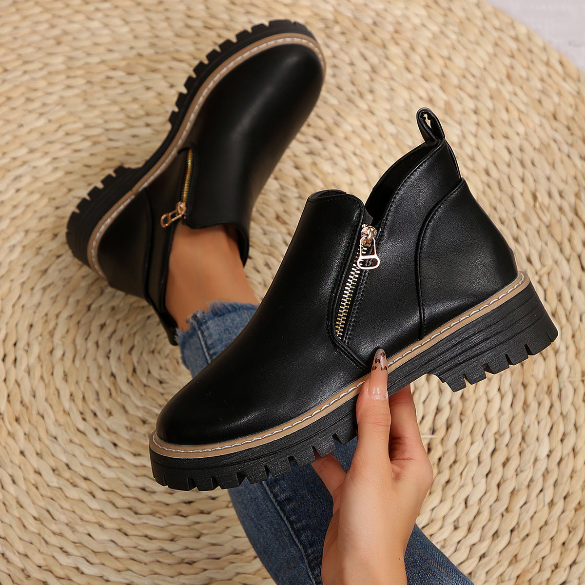 Seliora | Comfortabele wandelschoenen met voetboogondersteuning, dempend en antislip