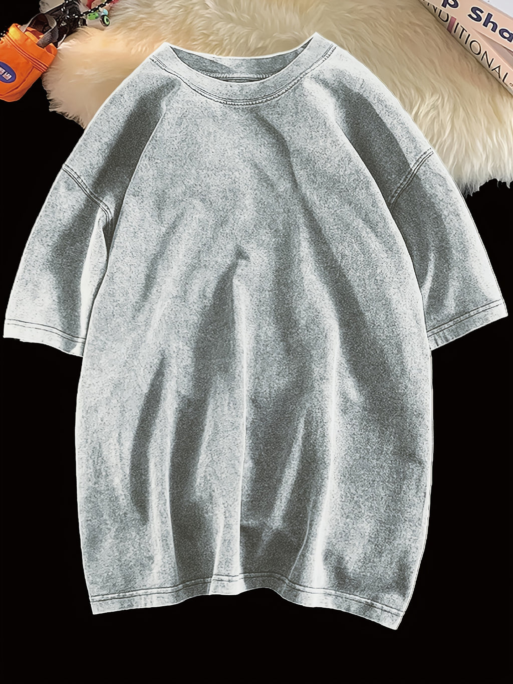 Paxen | Zwaar gewicht, gewassen T-shirt met vintage-look, unisex, losse pasvorm