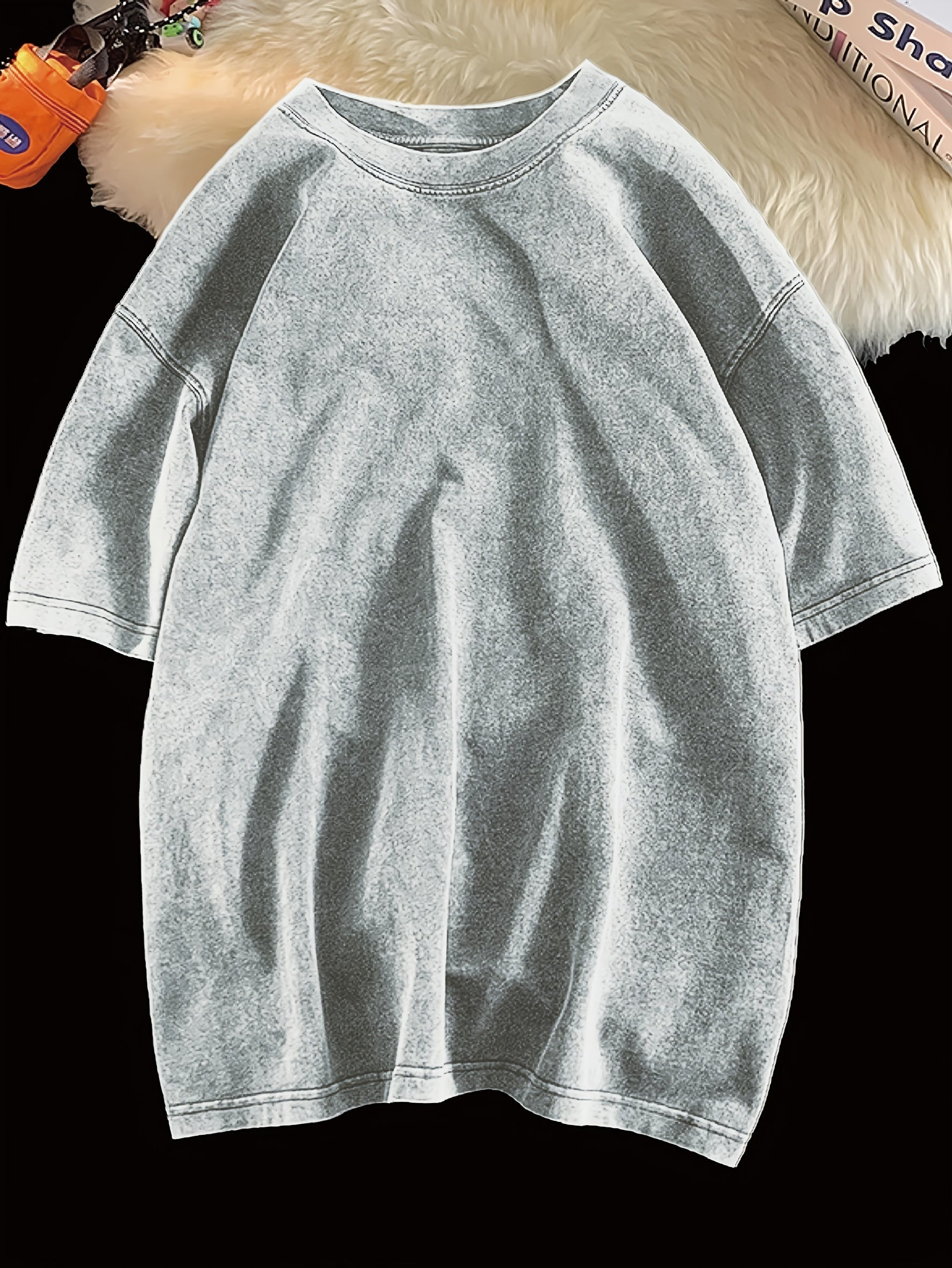 Paxen | Zwaar gewicht, gewassen T-shirt met vintage-look, unisex, losse pasvorm