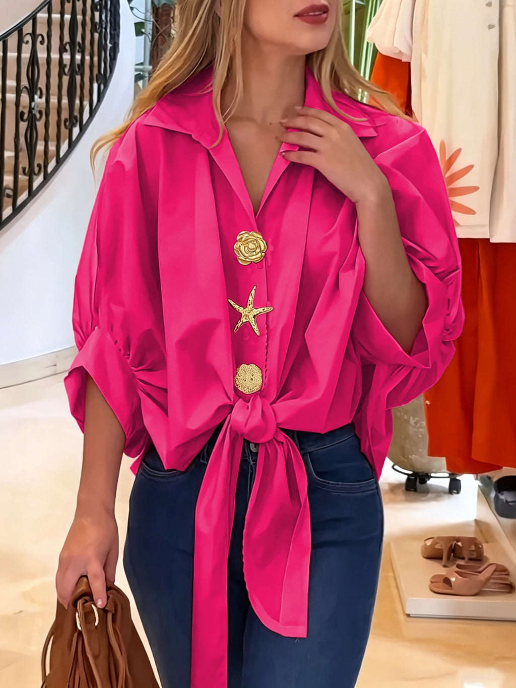 Belliora | Casual damesblouse – Lichte, ademende zomerblouse