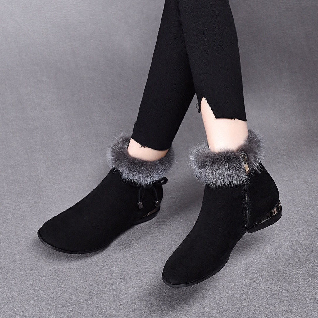 Fionelle | Winterstiefel aus Leder für Damen – weich, warm und elegant