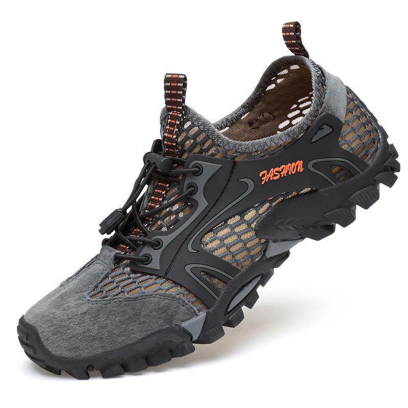 RainRover | Wasserdichte Herren-Wanderschuhe – Leichte, atmungsaktive und rutschfeste Trail-Sneaker