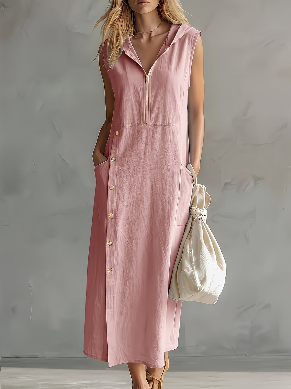 Jovyn | Zomerse casual jurk voor dames – Ruime, elegante jurk