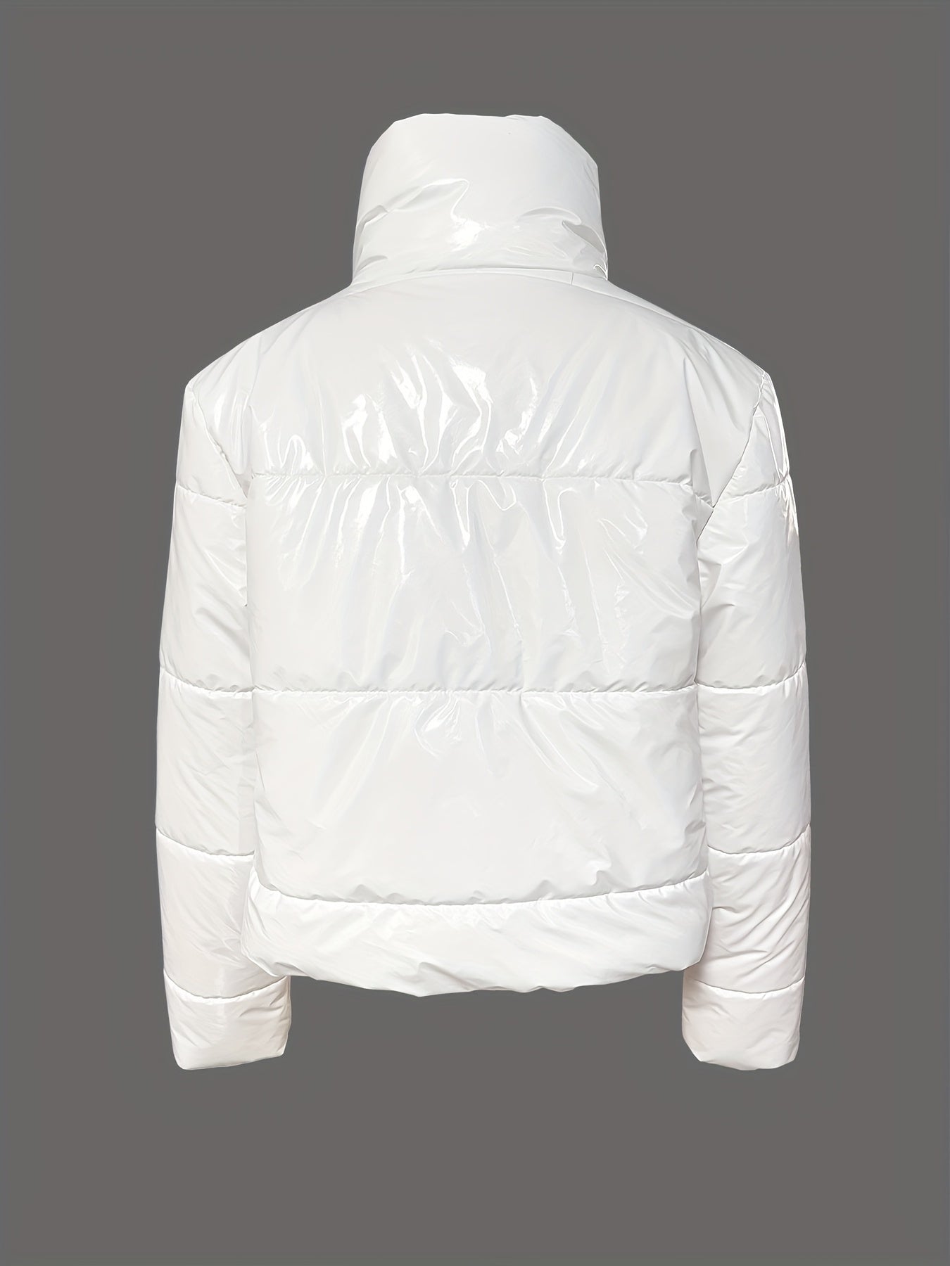 Fynarae | Chique kort jasje met ritssluiting voor dames – Lichtgewicht casual herfst