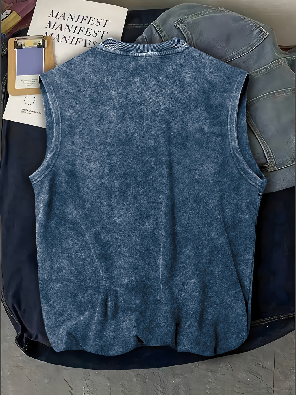 Delvryn | Heren Mouwloze Zomertanktop – Casual Streetwear