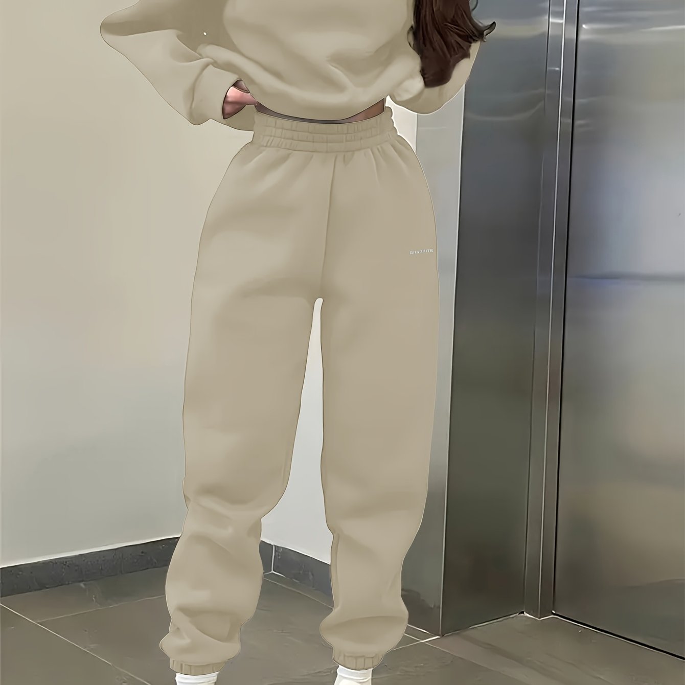 Dariah | Casual sweatshirt- en broekenset voor dames, losse pasvorm, comfortabele sportkleding