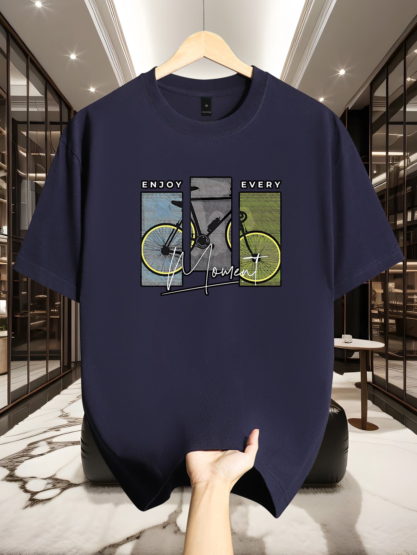 Teyron | Heren Zwaar Katoenen T-shirt 200g – Korte Mouwen, Ronde Hals, Regular Fit