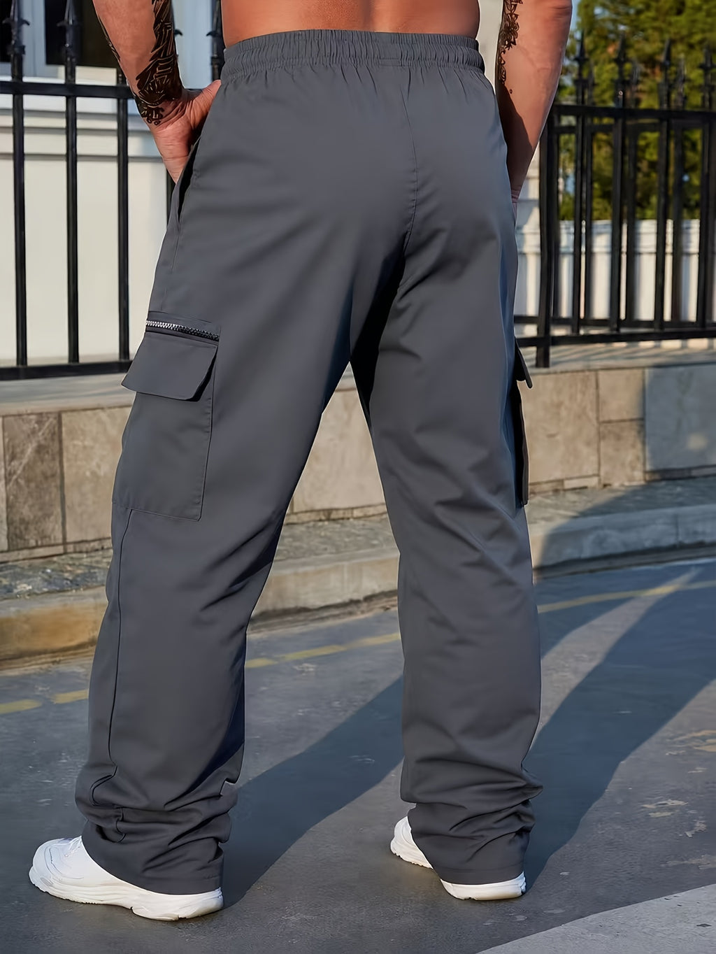 Coby | Heren cargo broek – relaxed fit tactische multi-pocket broek