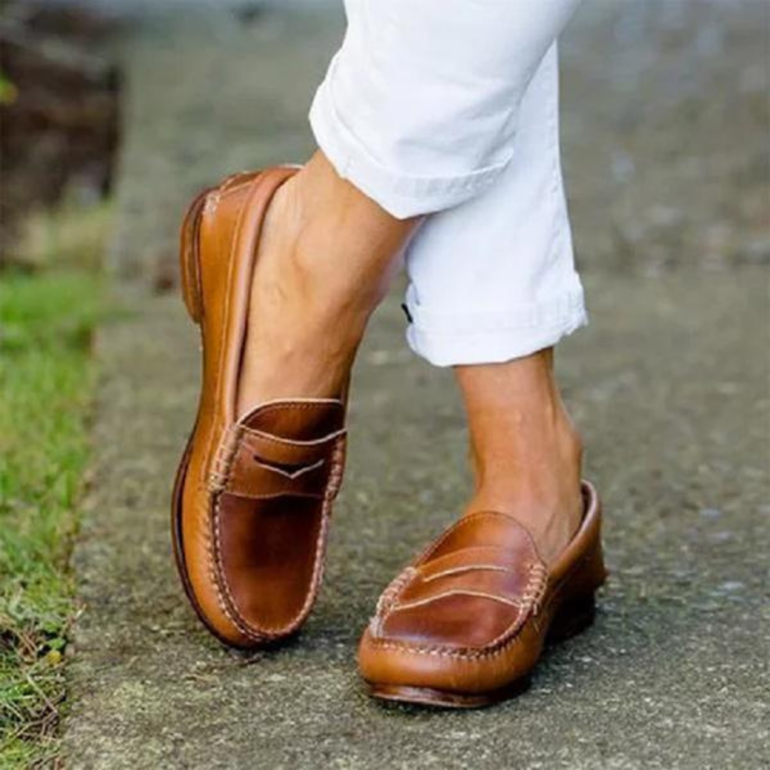 Joska | Lederslipper für Damen – Elegante Schlupfschuhe für Freizeit und festliche Anlässe