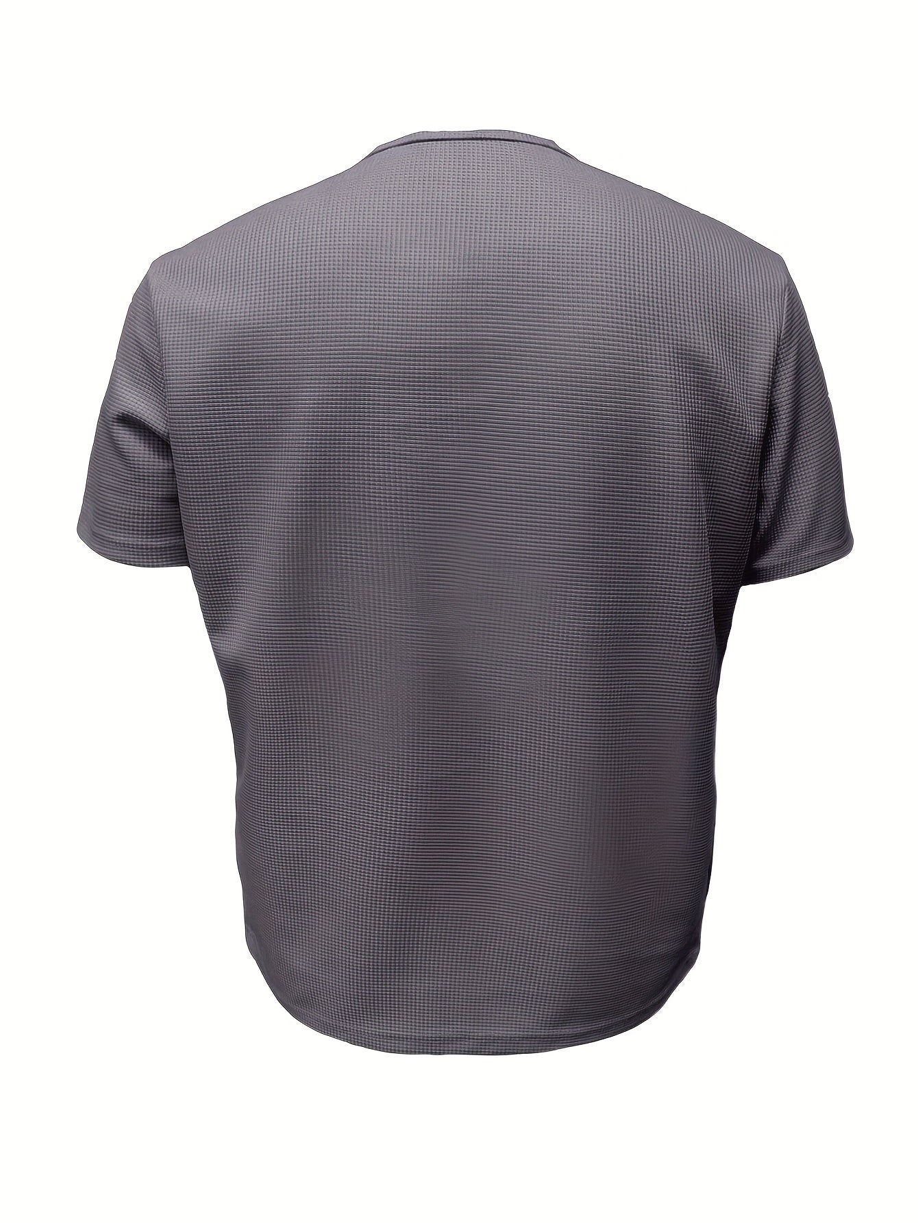Wallace | Kurzarmhemd für Herren – Leichtes Waffelstrick-T-Shirt