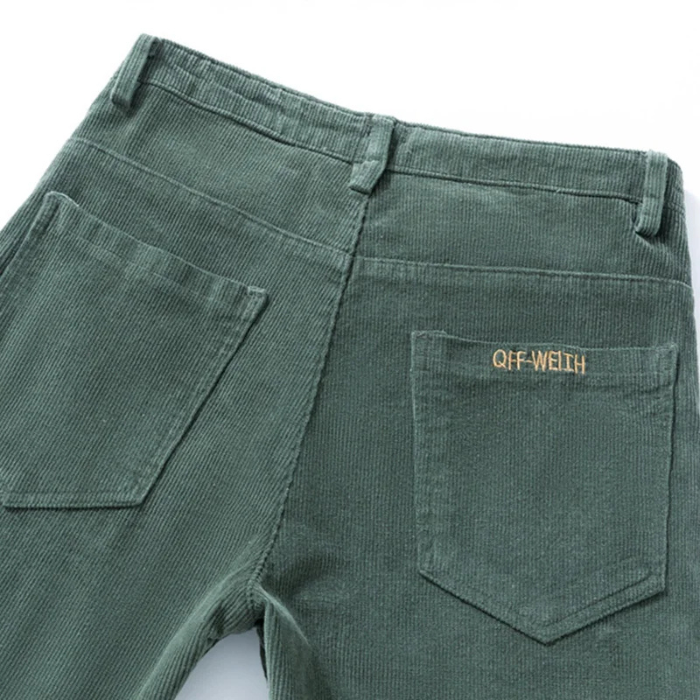 Cirel | Pantalon homme en velours côtelé chaud avec doublure polaire - Pantalon d'hiver décontracté, doux et confortable