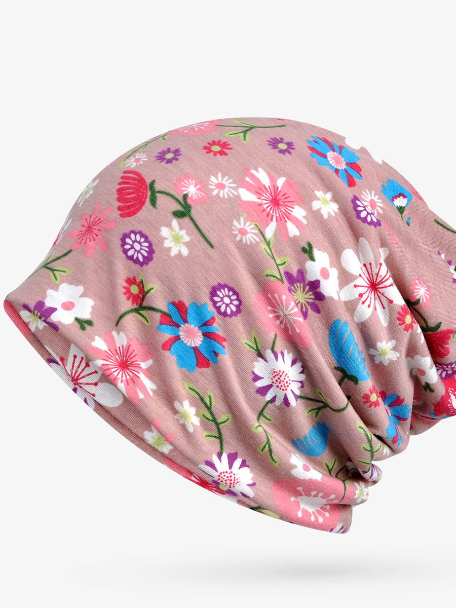 Orvielle | Zonnehoed voor dames met bloemenprint – Lichtgewicht buckethoed voor de lente en zomer