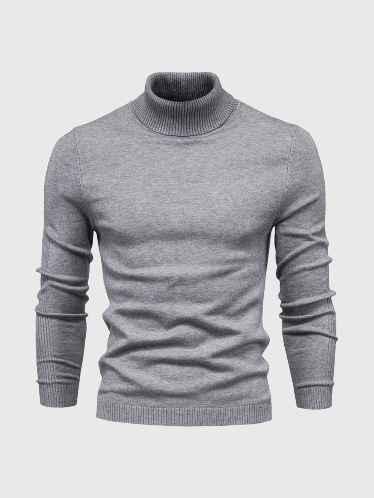 Merroth | Pull col roulé slim pour homme – lavable en machine, léger, disponible en plusieurs couleurs