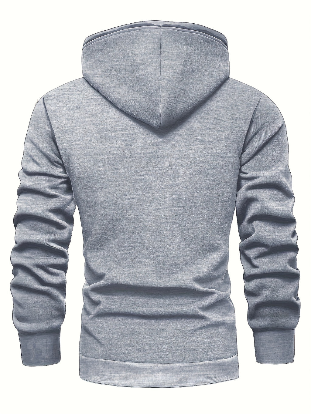 Xystus | Sweat à capuche homme doublé polaire – Pull d'hiver chaud avec capuche et cordon de serrage