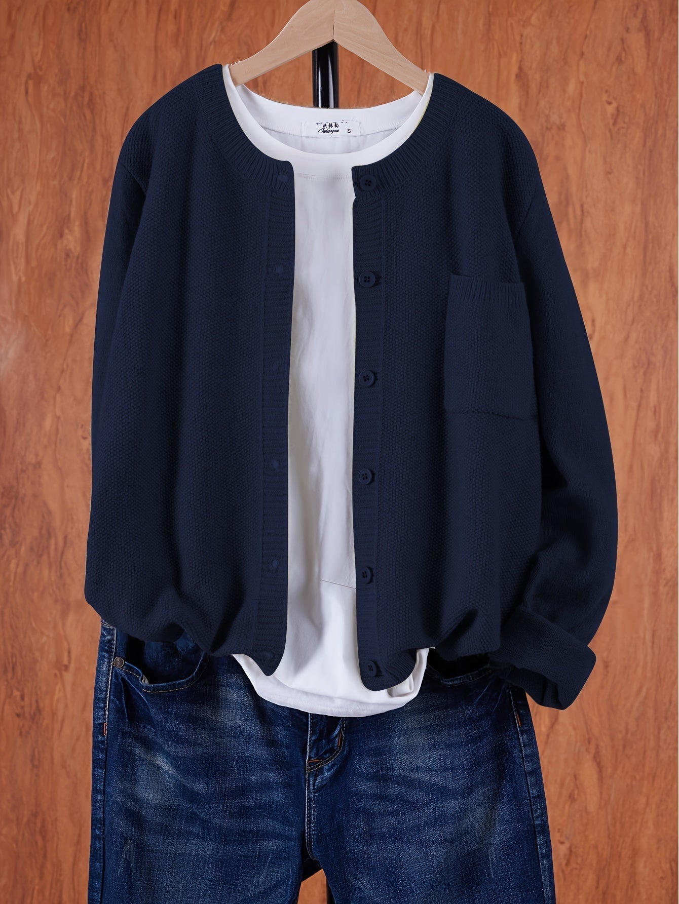 Jomira | Casual vest voor dames – Lichtgewicht gebreide trui, lange mouwen, zacht en comfortabel