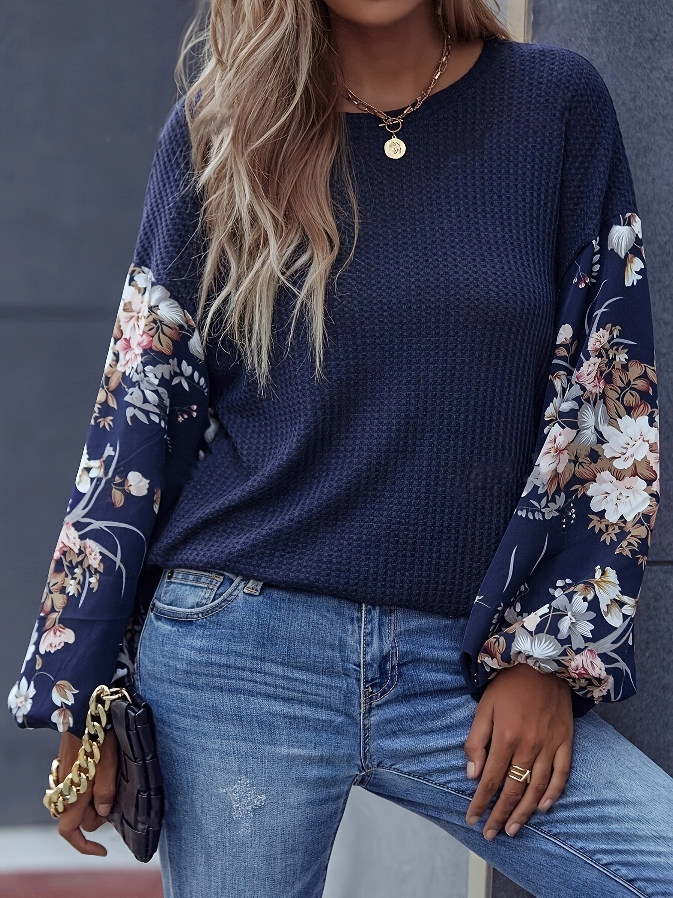 Rorelle | Dames Retro T-shirt met Bloemenprint – Vintage Top