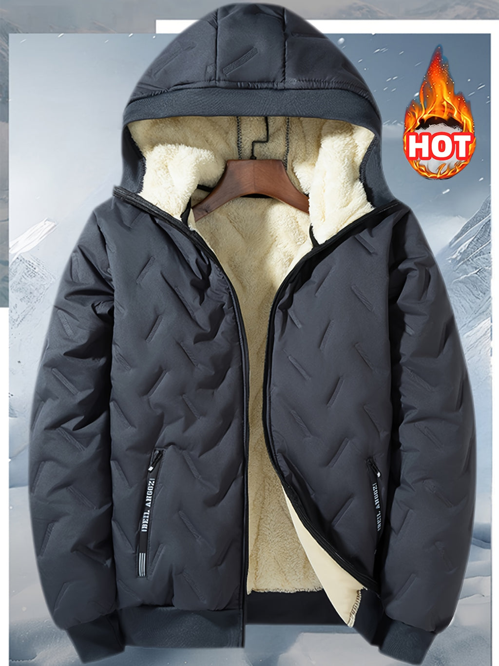 Tariq | Veste homme décontractée – Veste légère et tendance avec fermeture éclair