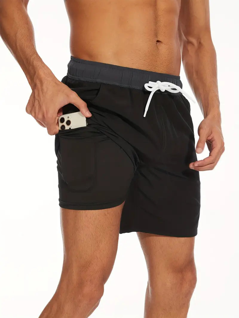 Orvior | Sneldrogende zwemshort voor heren – Lichtgewicht, ademend polyester