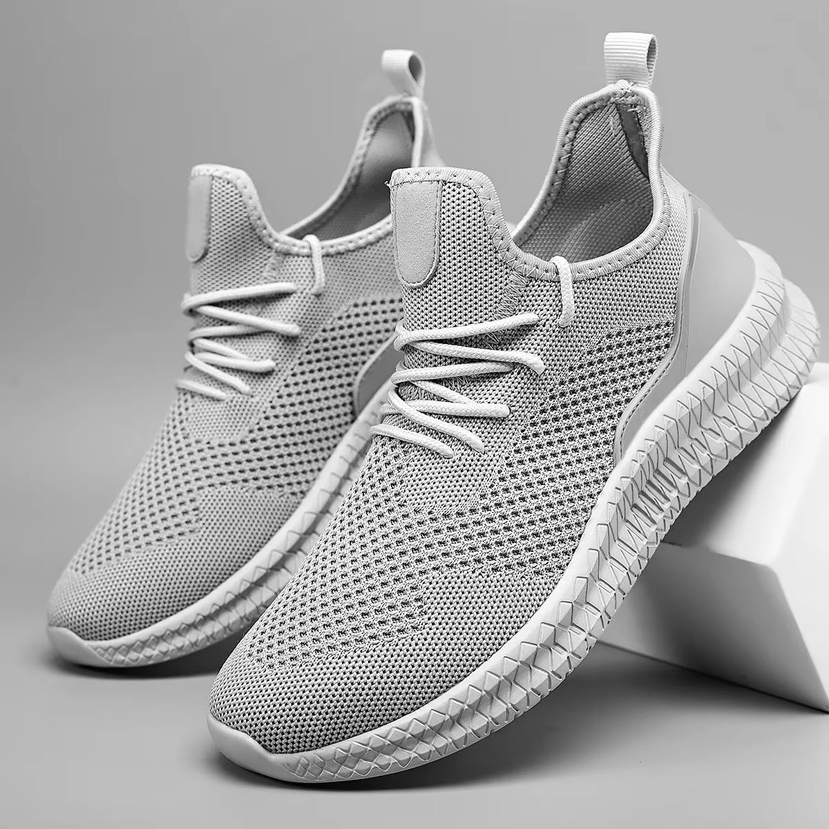 Quinlan | Aero herensneakers met steun – Adaptief mesh, lichtgewicht comfort