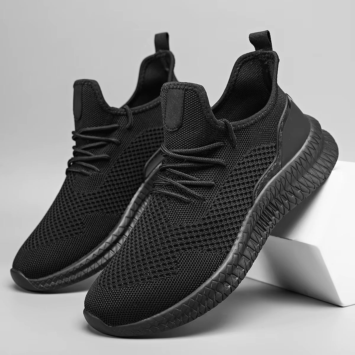 Quinlan | Aero herensneakers met steun – Adaptief mesh, lichtgewicht comfort