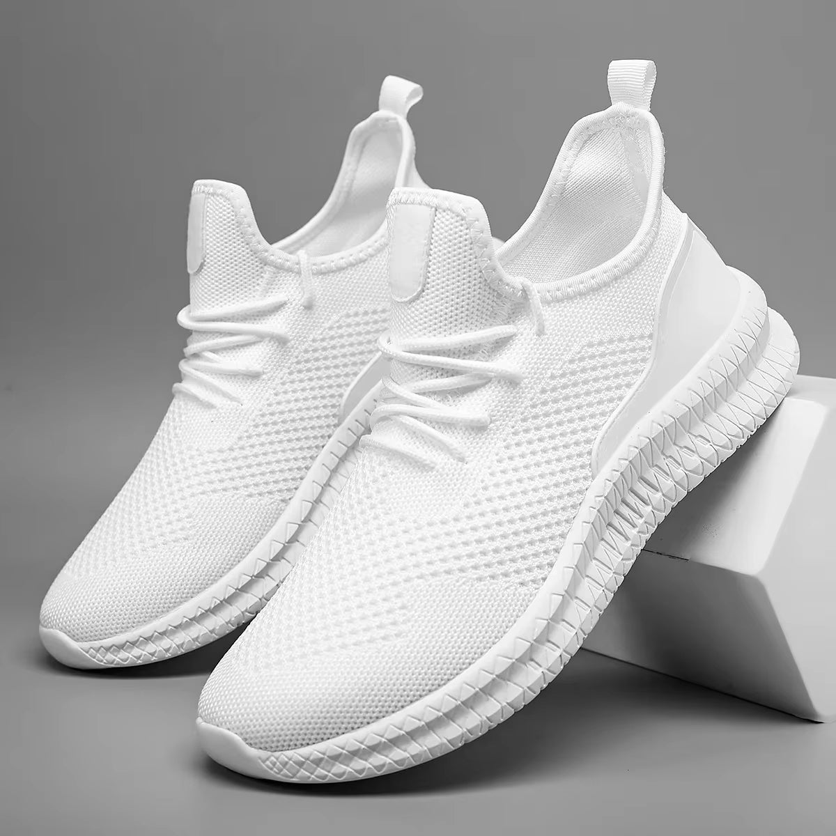 Quinlan | Aero herensneakers met steun – Adaptief mesh, lichtgewicht comfort