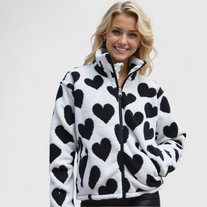 Nyvra | Comfortabele damesjas – Lichtgewicht zachte jas, relaxte pasvorm