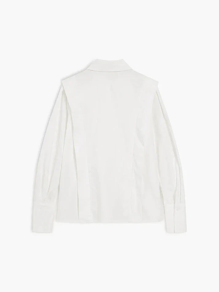 Miori | Oversized damesoverhemd – Minimalistische zakelijke blouse