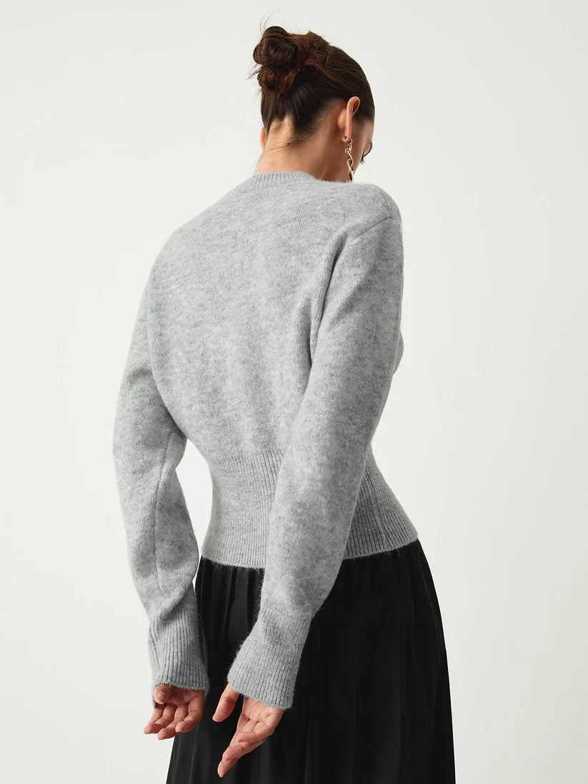 Zylera | Dames trui met halve rits – Relaxte casual sweater voor dagelijks gebruik