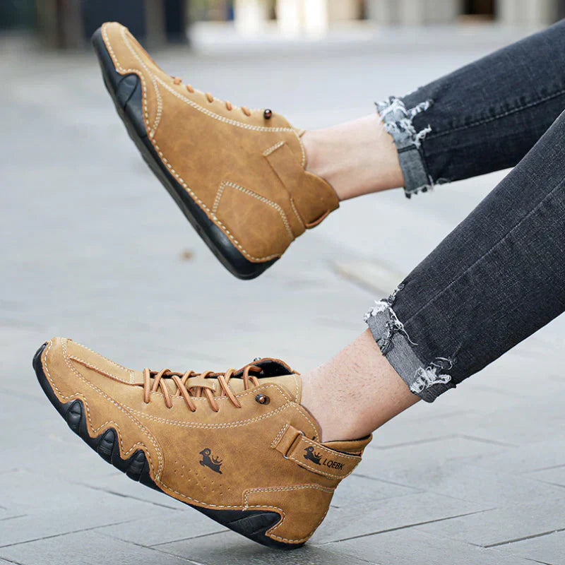 Bootrek | Bottines en daim pour homme – Bottines décontractées et élégantes avec une semelle résistante et antidérapante