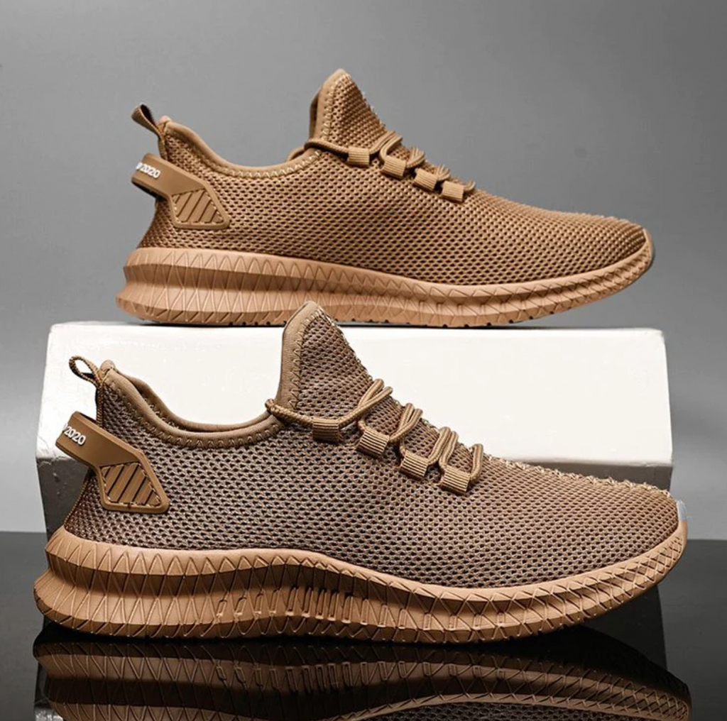CushionRun | Baskets orthopédiques pour hommes - Chaussures de sport respirantes, légères et confortables avec amorti