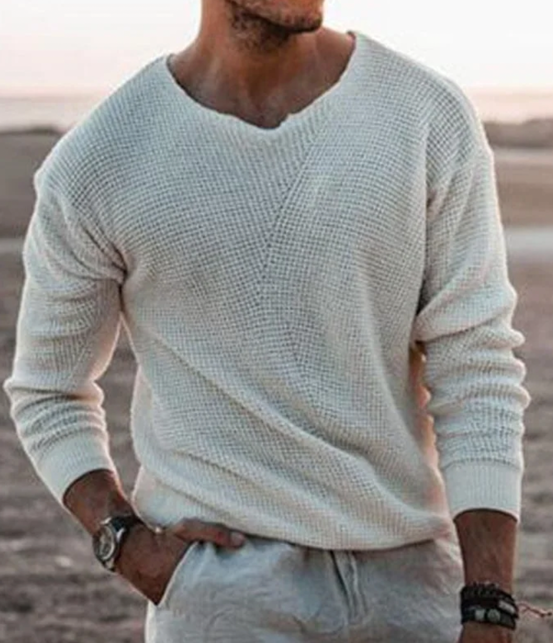 Orenz | Elegante gebreide trui – warme, comfortabele herenpullover voor koud weer