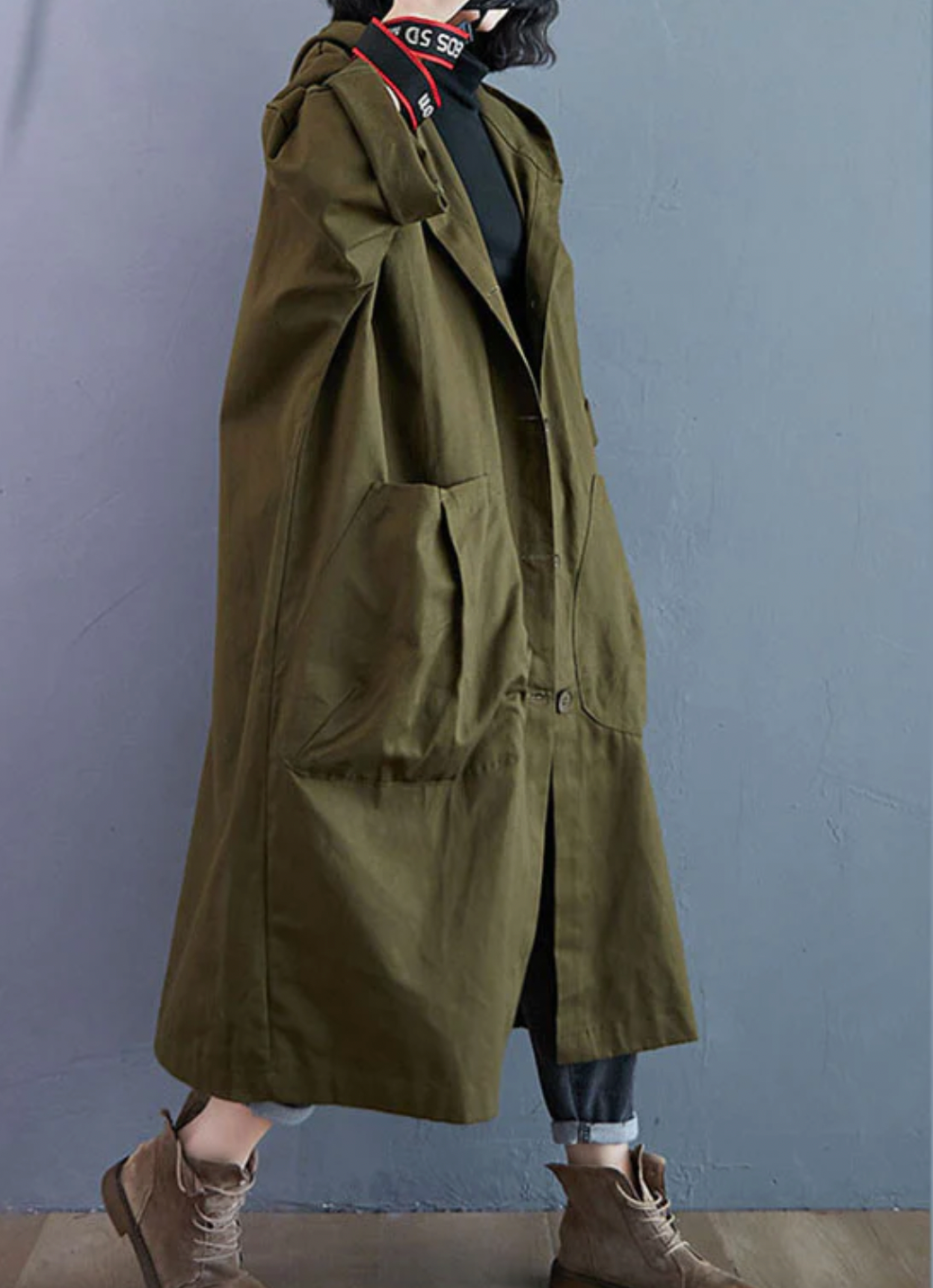 Noelia | Oversized-Herbstmantel für Damen, langer, warmer Freizeitmantel, trendige Oberbekleidung