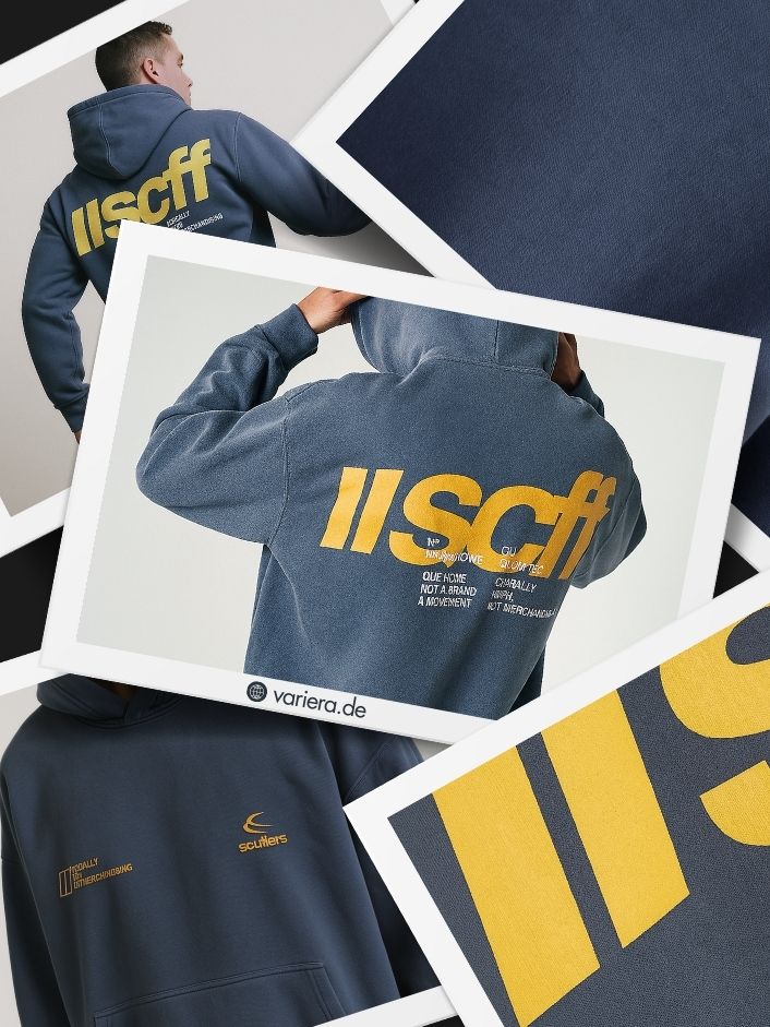 HoodScript | Unisex oversized hoodie met letterprint – Streetwear-trui, zacht en warm, casual urban stijl