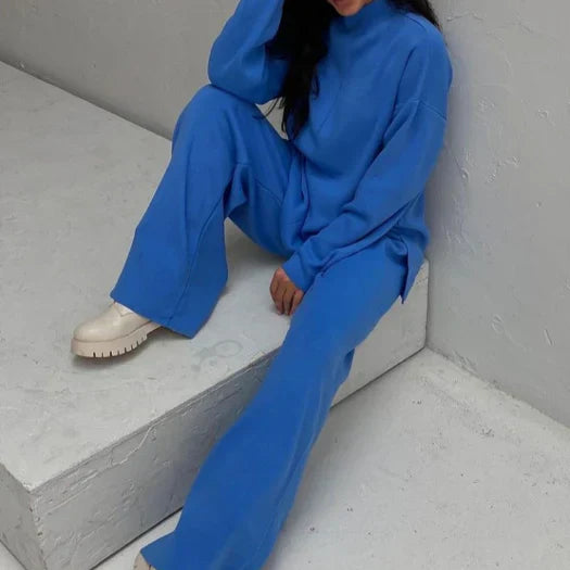 Avelora | Luxe loungewear-set voor dames – Zachte, elegante tweedelige set voor thuis