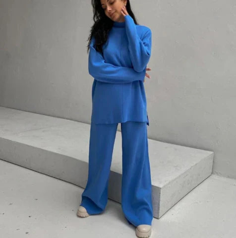 Avelora | Luxe loungewear-set voor dames – Zachte, elegante tweedelige set voor thuis