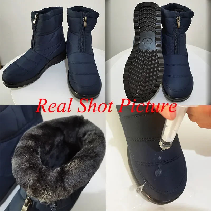 Patrina | Waterdichte winterschoenen voor dames, antislip, warm, duurzaam, comfortabel en stijlvol