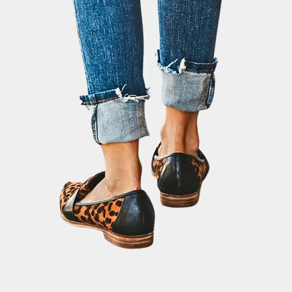Evoque | Mocassins en daim pour femme – chaussures élégantes à enfiler, bout pointu et confortables