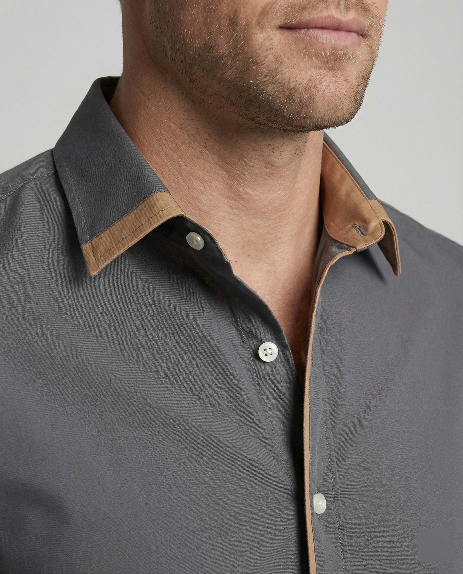 Leofric | Heren Slim Fit Overhemd met Lange Mouwen – Modern Casual & Kantoor Smart Fit