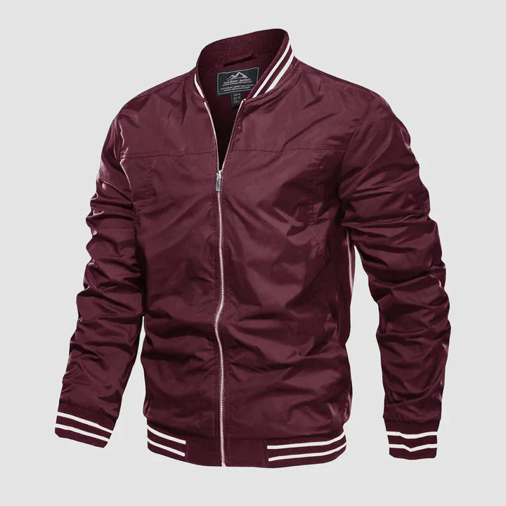Isandro | Leichte Bomberjacke für Herren – Lässige Sommerjacke, trendig und bequem