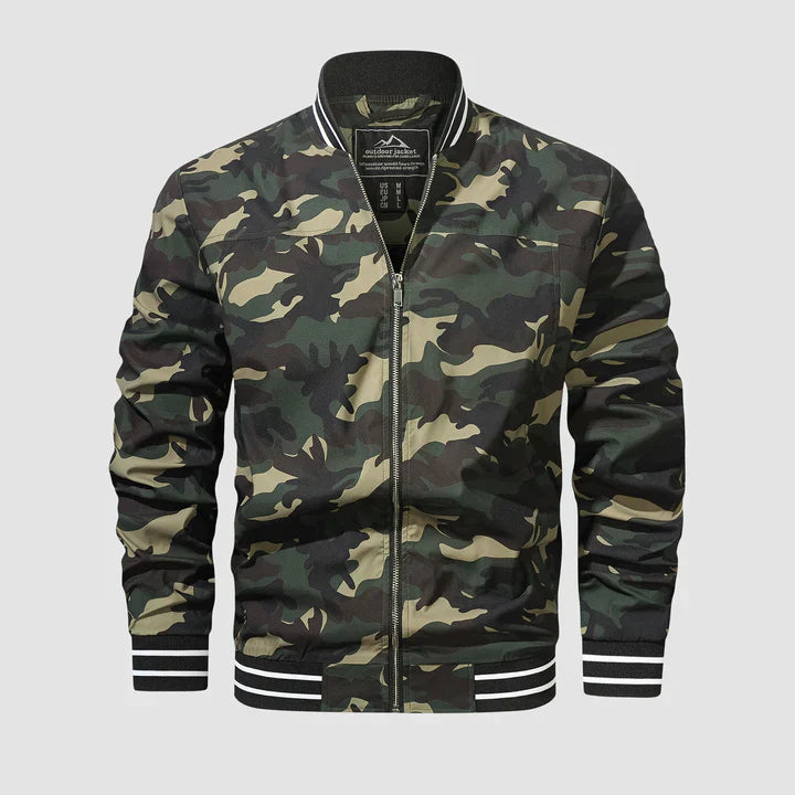Isandro | Leichte Bomberjacke für Herren – Lässige Sommerjacke, trendig und bequem