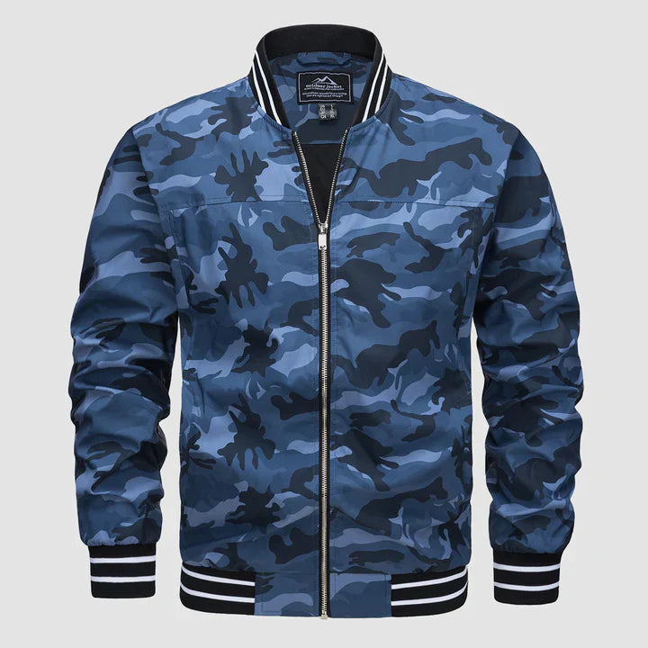 Isandro | Leichte Bomberjacke für Herren – Lässige Sommerjacke, trendig und bequem