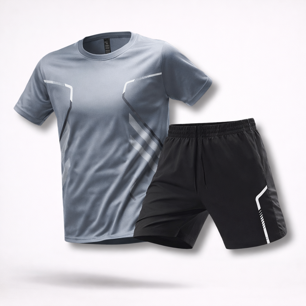 Gorvian | Tennis- en padelset voor heren – Ademende, sneldrogende sportkleding