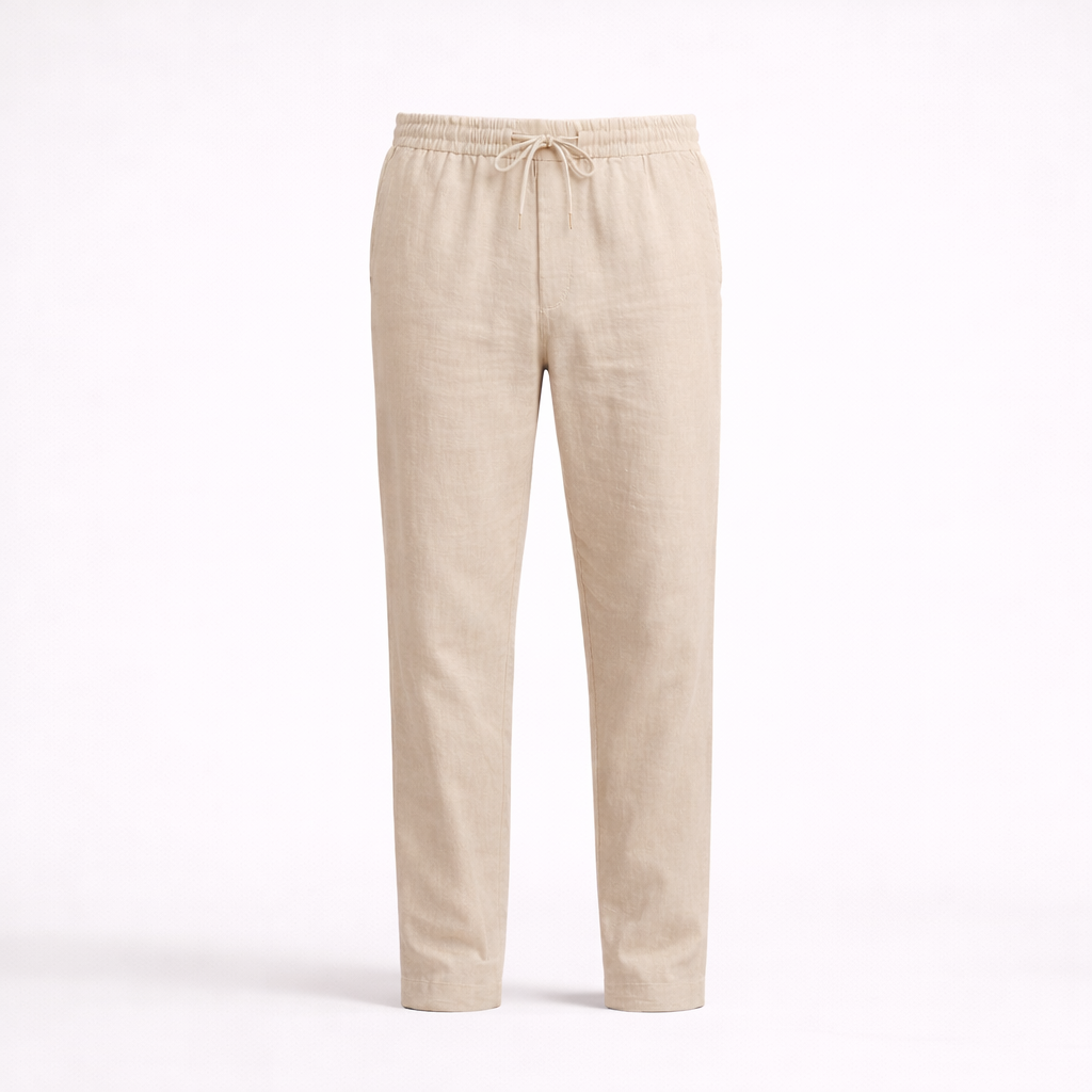 Orvian | Tweedelige linnen set voor heren – Lichte zomerse outfit