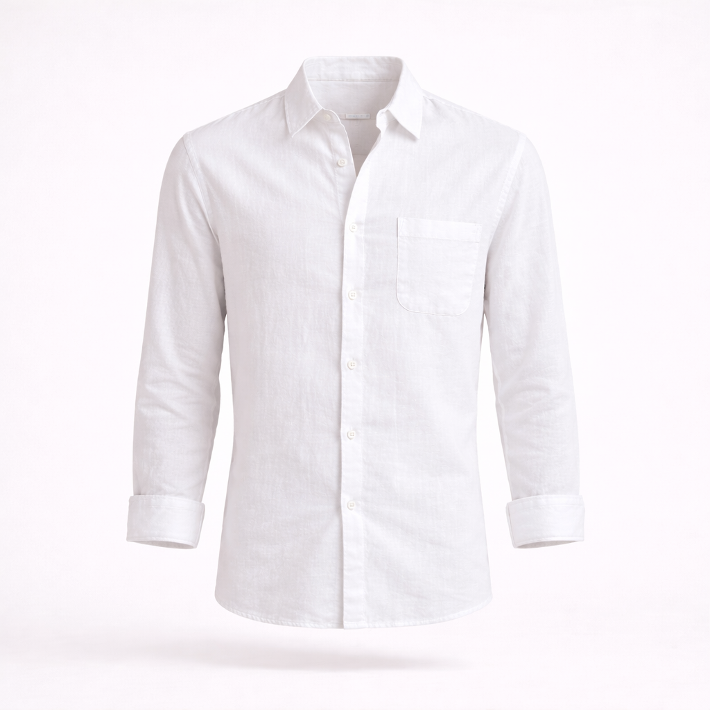 Orvian | Tweedelige linnen set voor heren – Lichte zomerse outfit