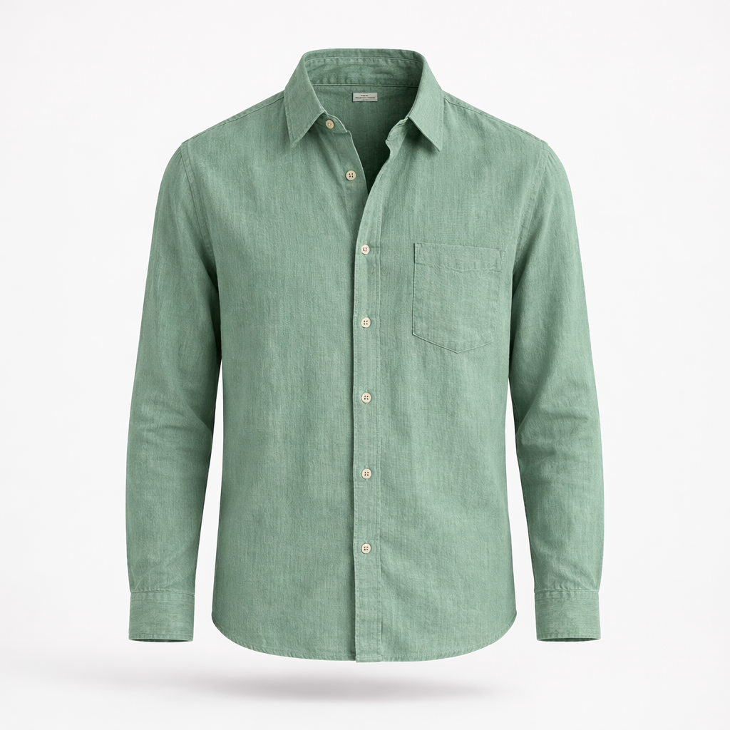 Orvian | Tweedelige linnen set voor heren – Lichte zomerse outfit