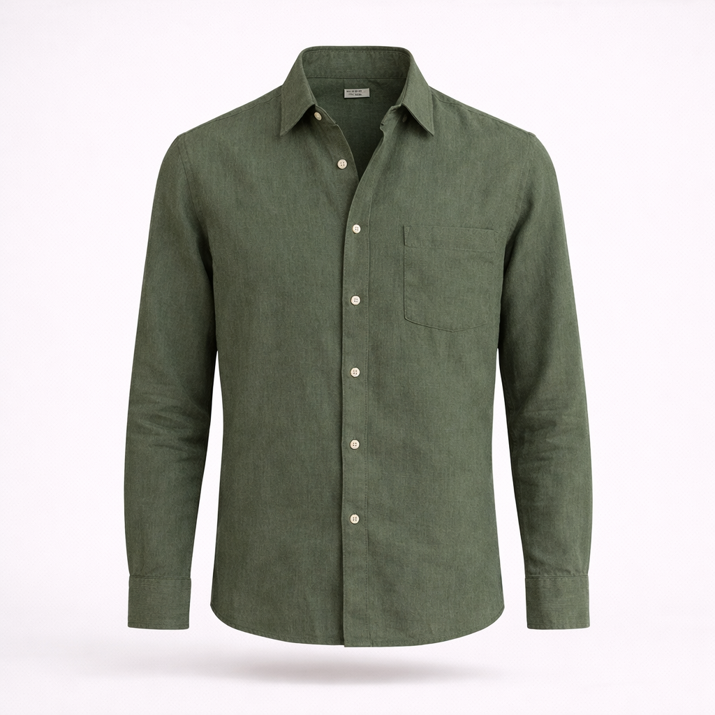 Orvian | Tweedelige linnen set voor heren – Lichte zomerse outfit