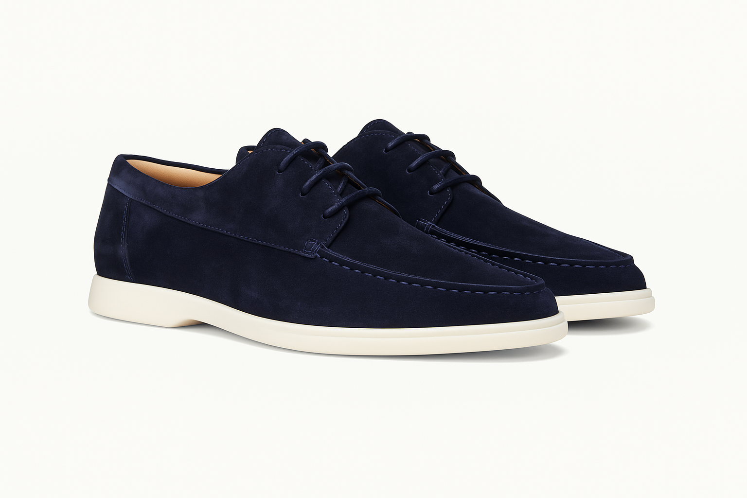 Edvard | Chaussures homme en daim - Chaussures à lacets, semelle intérieure souple, confort et légèreté