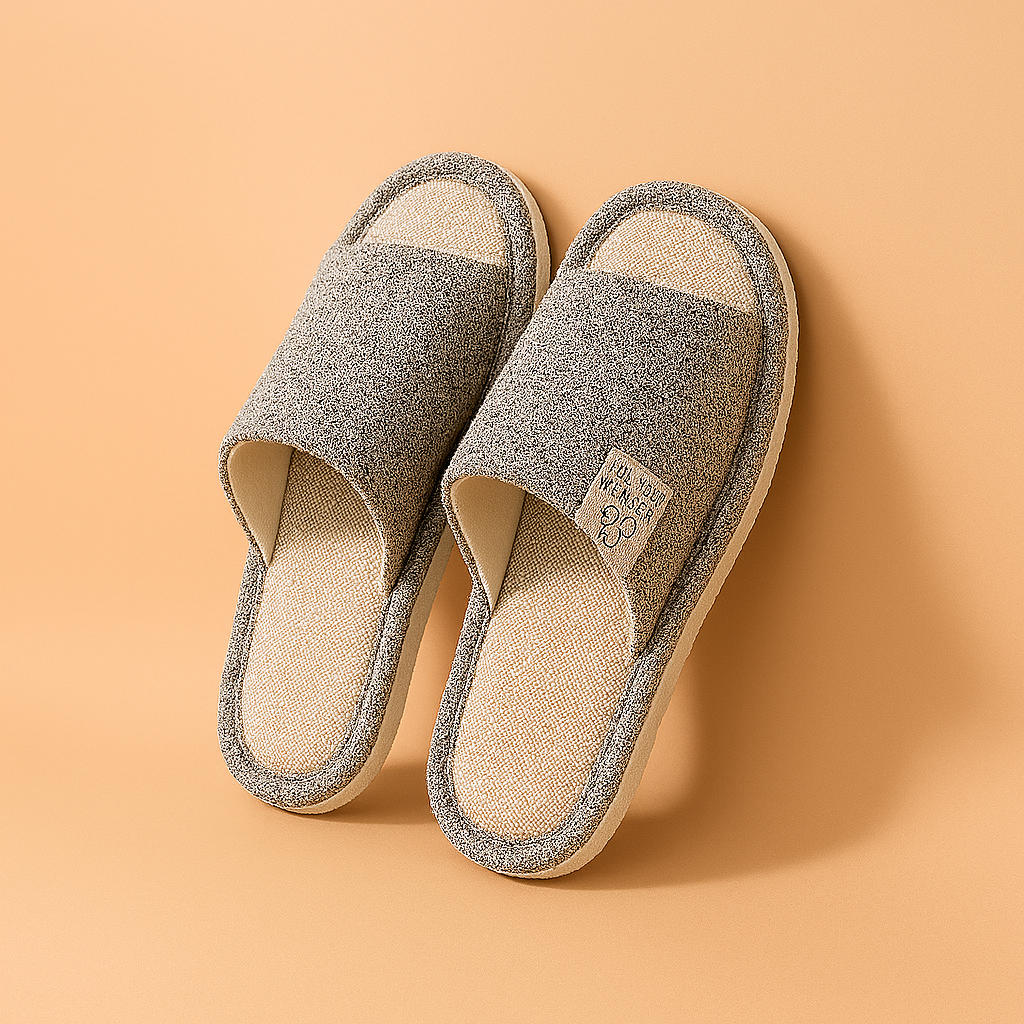 CozySole | Open-huispantoffels voor heren – Zacht, lichtgewicht, antislip huisschoenen