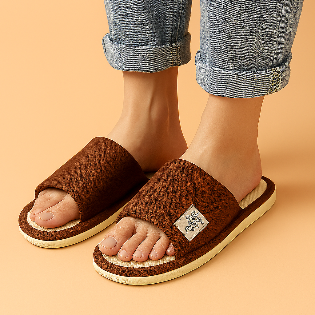 Ferik | Heren pantoffels met open teen – Lichtgewicht, antislip, comfortabel schoeisel